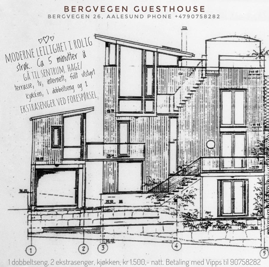 Bergvegen Guesthouse Ålesund Buitenkant foto